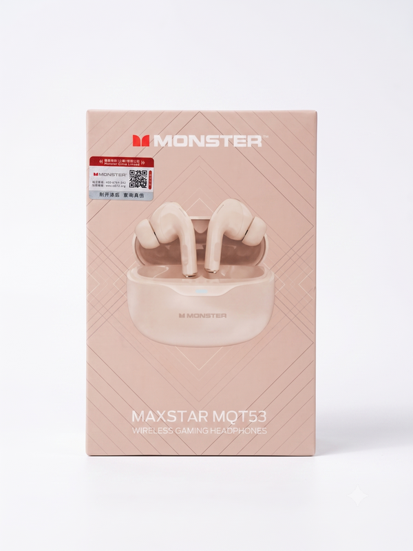 Monster MaxStar MQT53 Wireless Earbuds with ANC