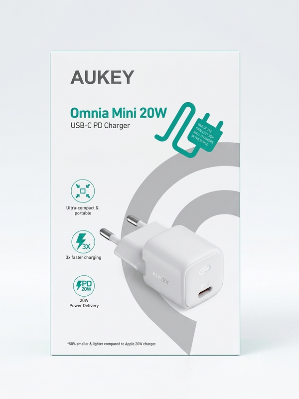 AUKEY Omnia Mini 20W USB-C PD Fast Charger