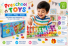 3-in-1 Wooden Alphabet, Numbers & Shapes Learning Puzzle