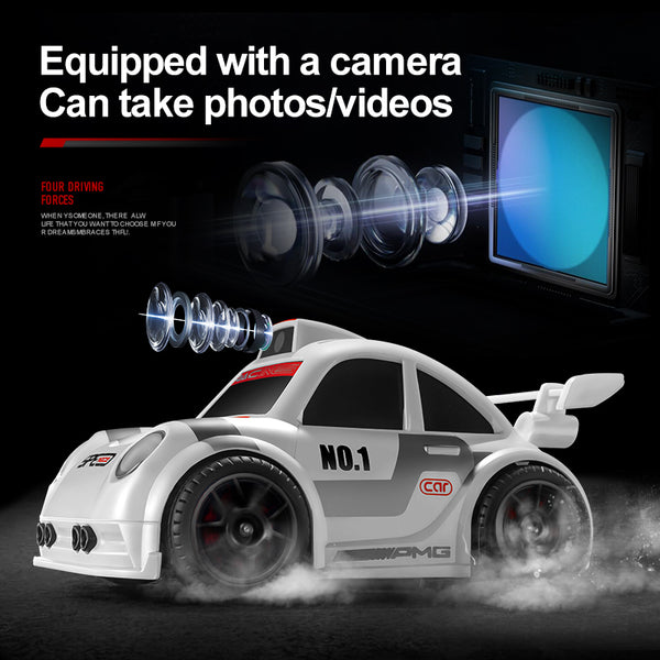 🚗 Smart RC Car with Built-In HD Camera – Follow, Drift, Escape & Auto Drive Mode