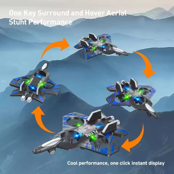 AZADDI SALE 38% OFF ! 2.4GHz Fighter Jet – Ultra-Stable& Beginner-Friendly
