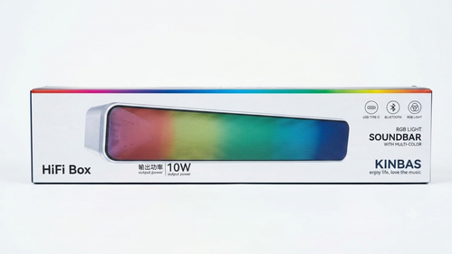 Kinbas 10W RGB Bluetooth Soundbar