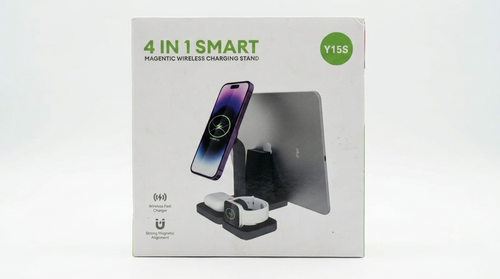 Y15S 4-in-1 Smart Magnetic Wireless Charging Stand